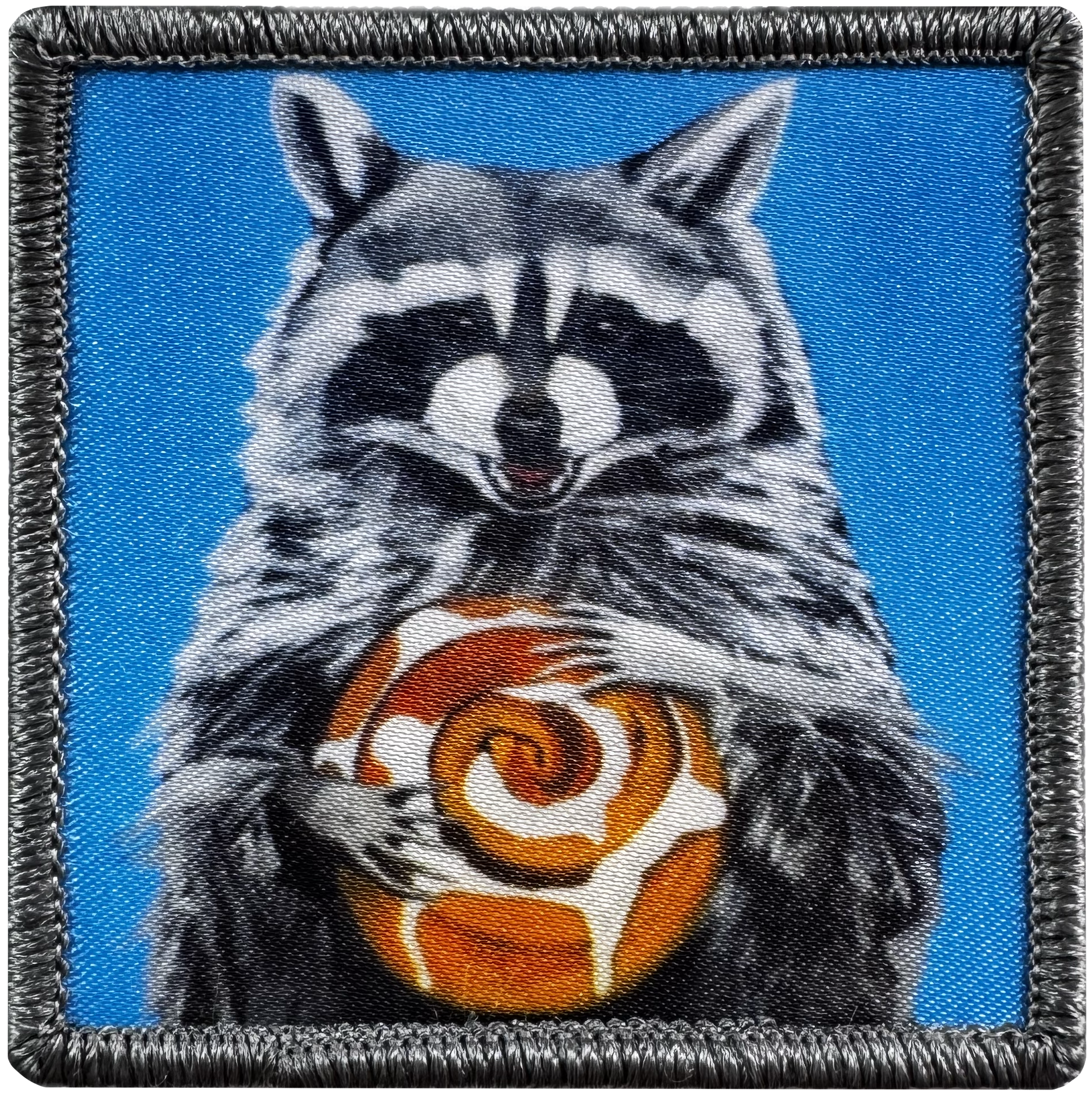 Merino Wool/Cashmere Cream Beanie choose your patch FlynHats Cinnabun Bandit