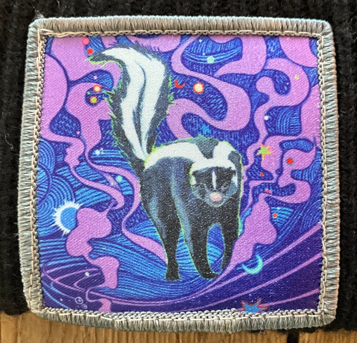 Pom Pom Beanie Choose your patch