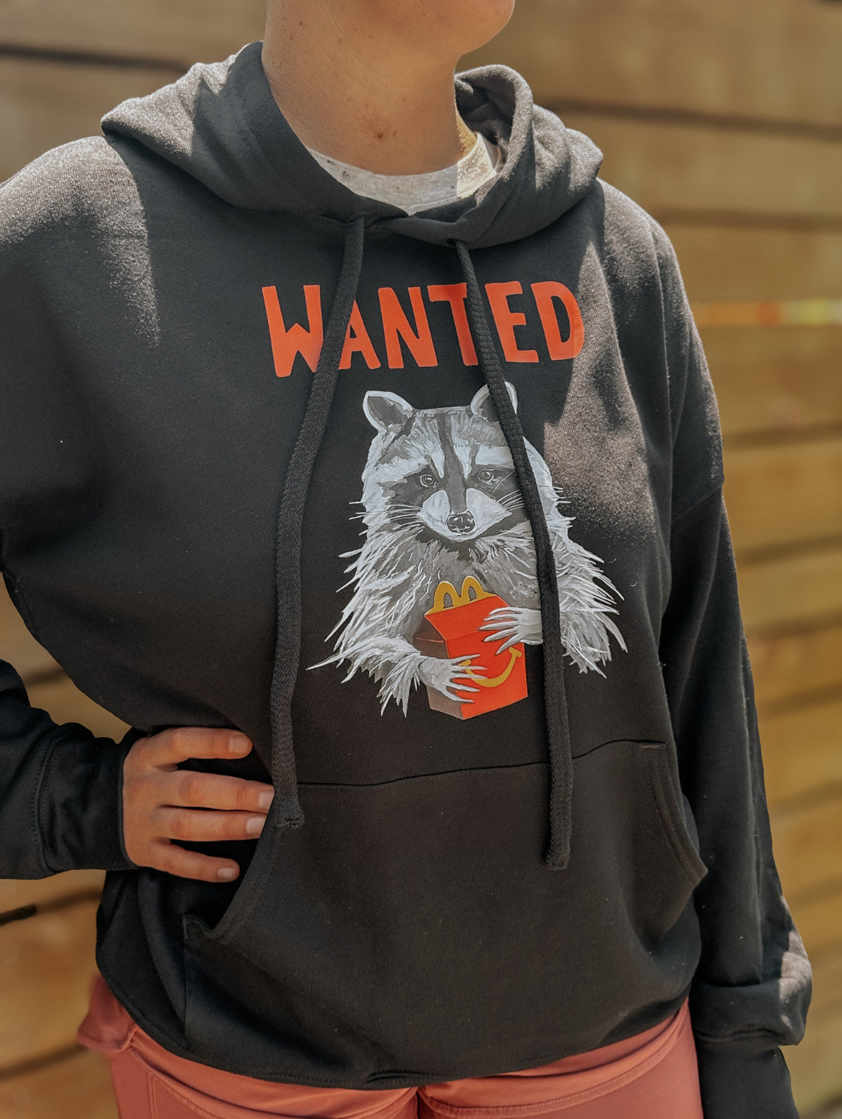 Wanted Black Hoodie FlynHats