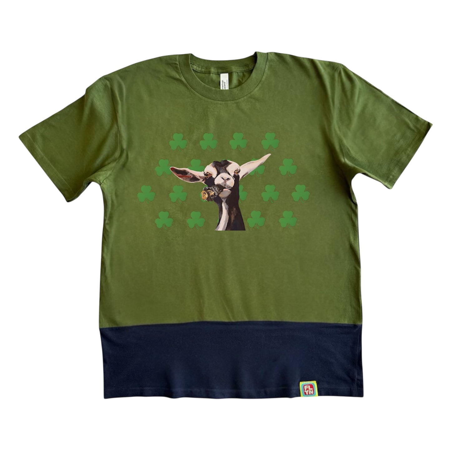 Can Crusher Goat t-shirt