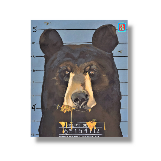 The Usual Suspects: Bear Sticker