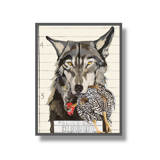 The Usual Suspects: Wolf sticker