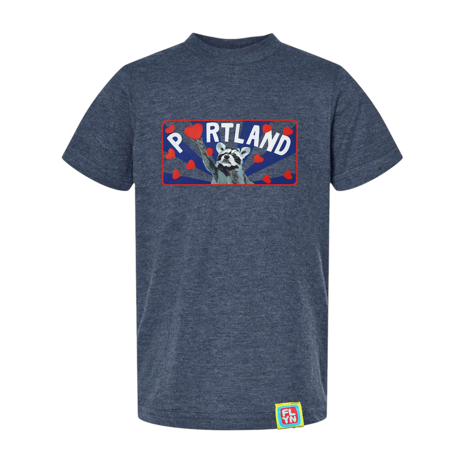 Portland Raccoon Youth Tshirt FlynHats