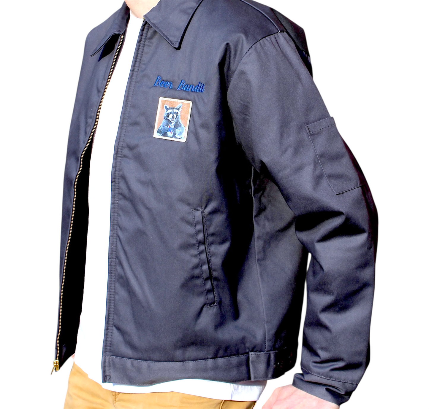 Beer Bandit Raccoon Jacket