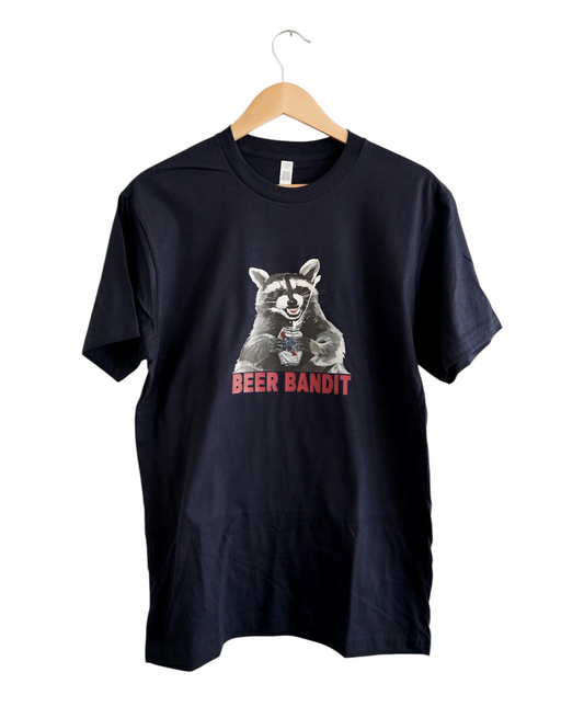 Beer Bandit black t-shirt