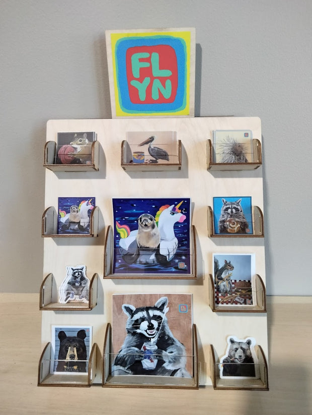 Sticker Display  FlynHats Kit B  