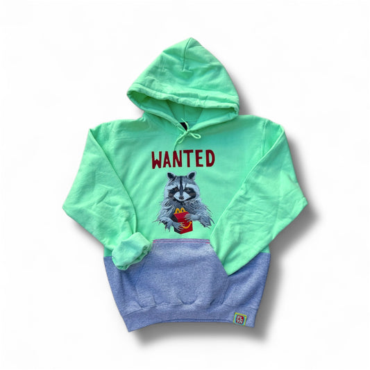 ONE OFF 2 Tone Hoodies Size Small SUPER LIMITED FlynHats S GREEN/GRAY
