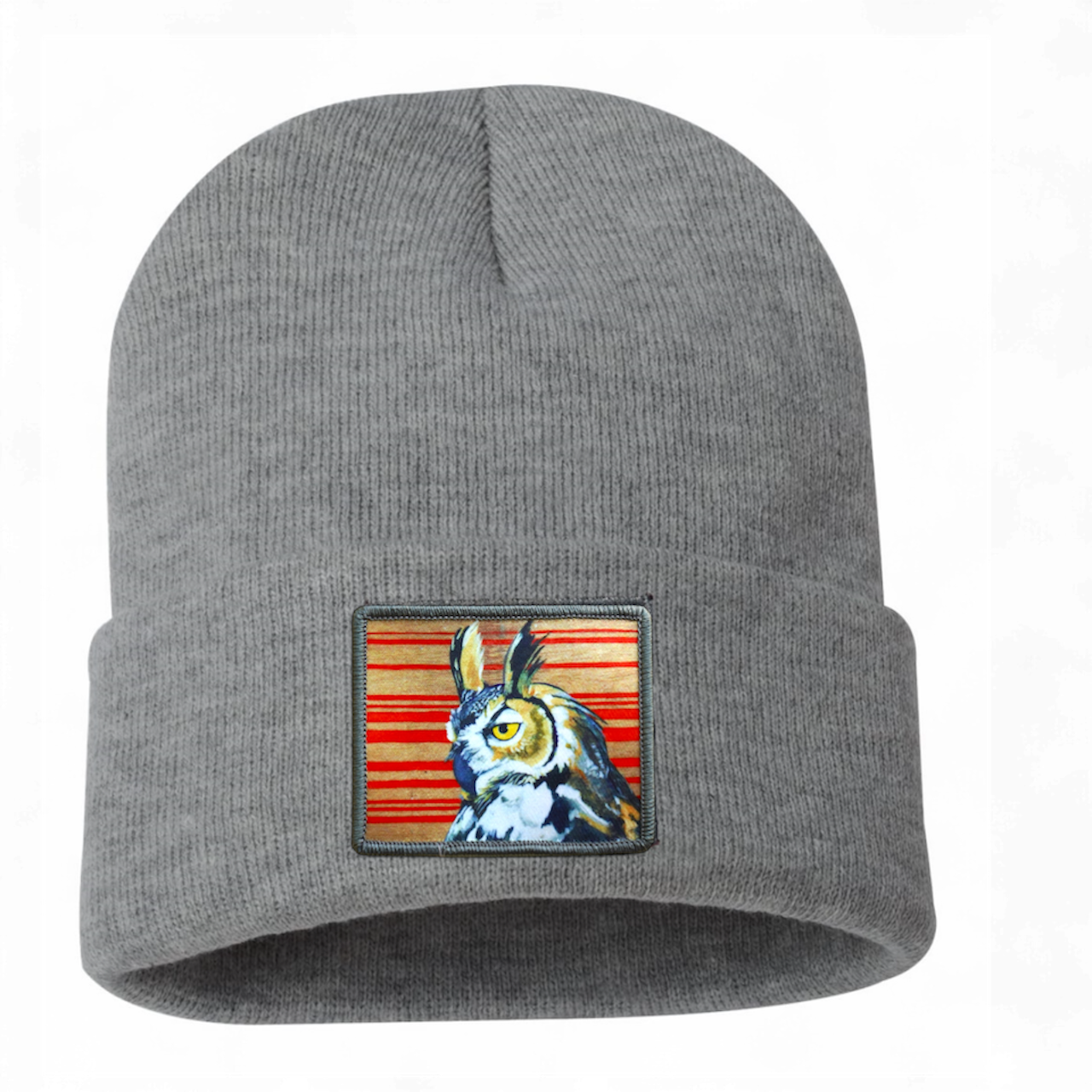 WS Gaia Owl Beanie Hats Flyn Costello