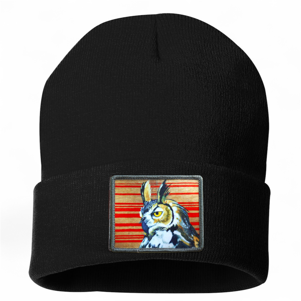 WS Gaia Owl Beanie Hats Flyn Costello