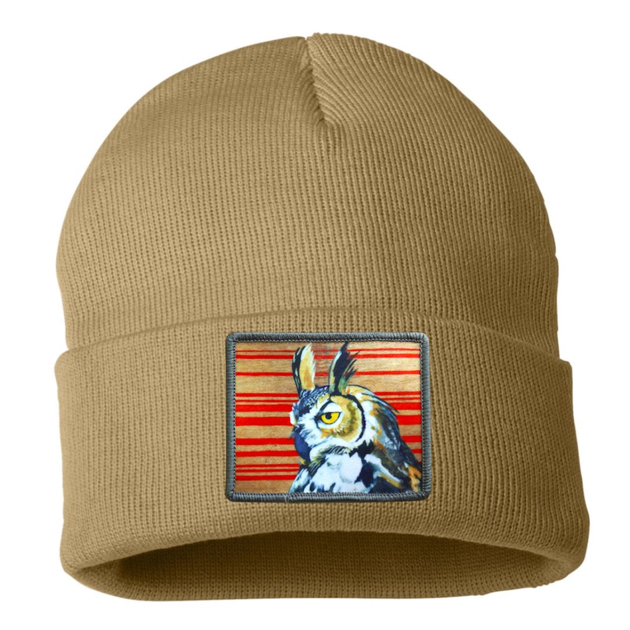 Gaia Owl Beanie Hats Flyn Costello