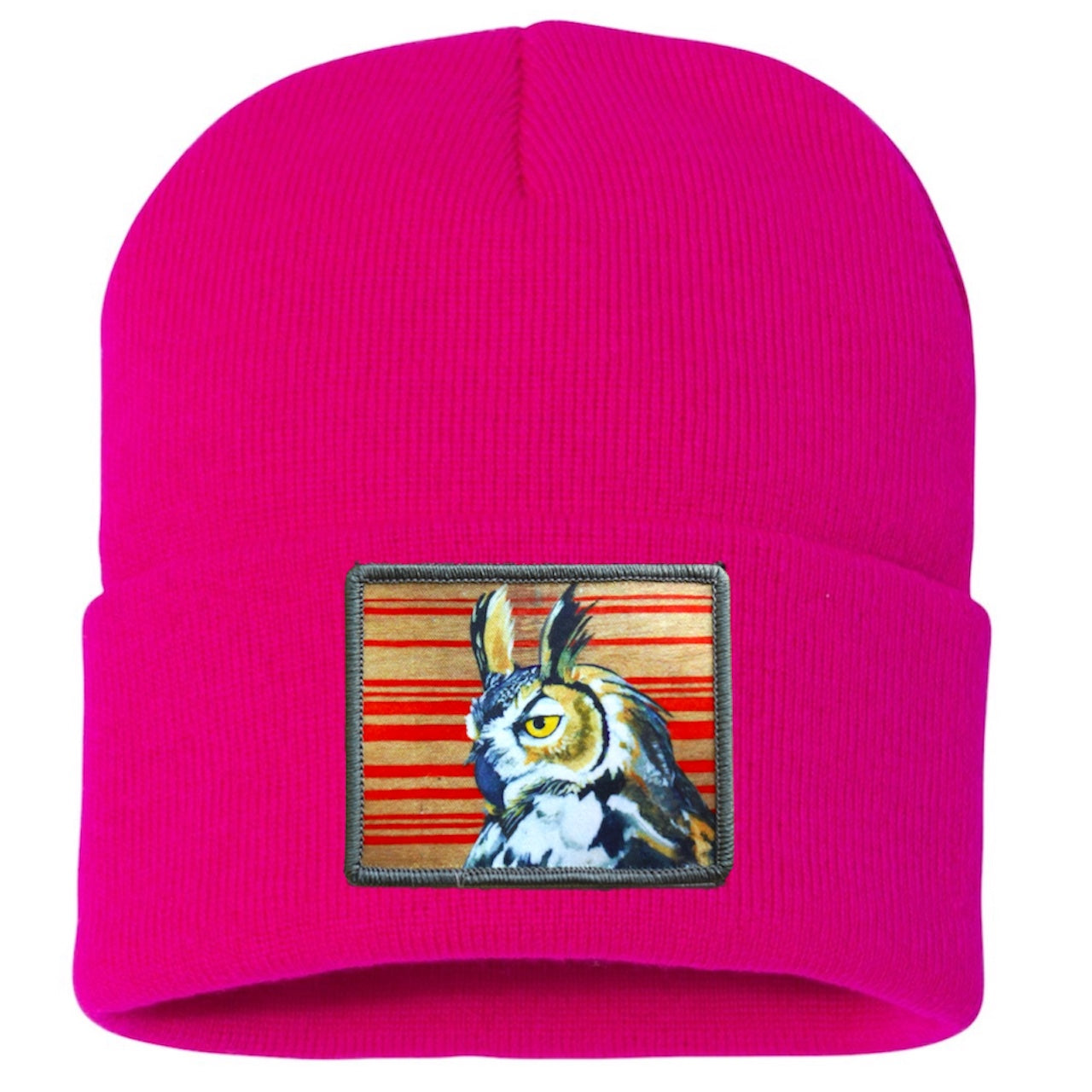 Gaia Owl Beanie Hats Flyn Costello