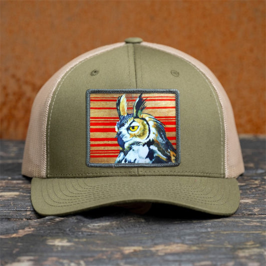 Moss-Khaki Trucker Hats Flyn Costello