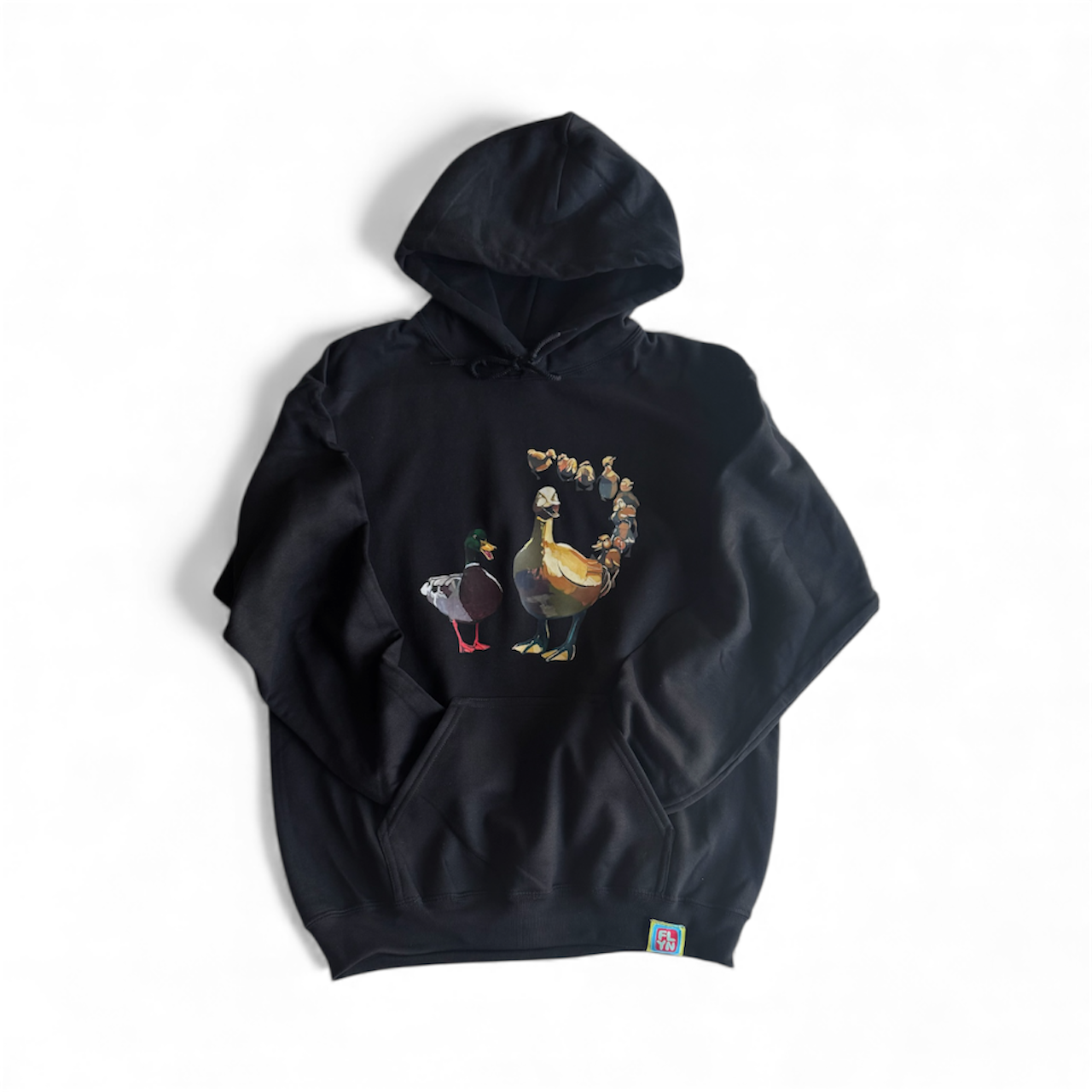 Make Way Adult Black Sweatshirt Hoodie FlynHats