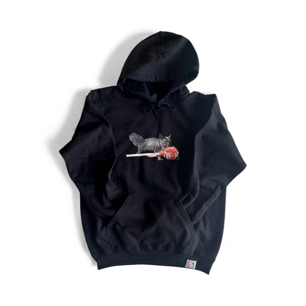 Secret Stash Adult Black Sweatshirt Hoodie FlynHats