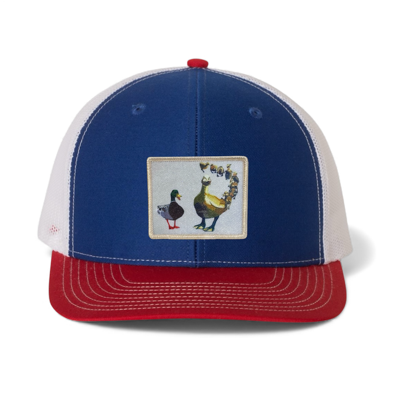 Red/White/Royal Trucker