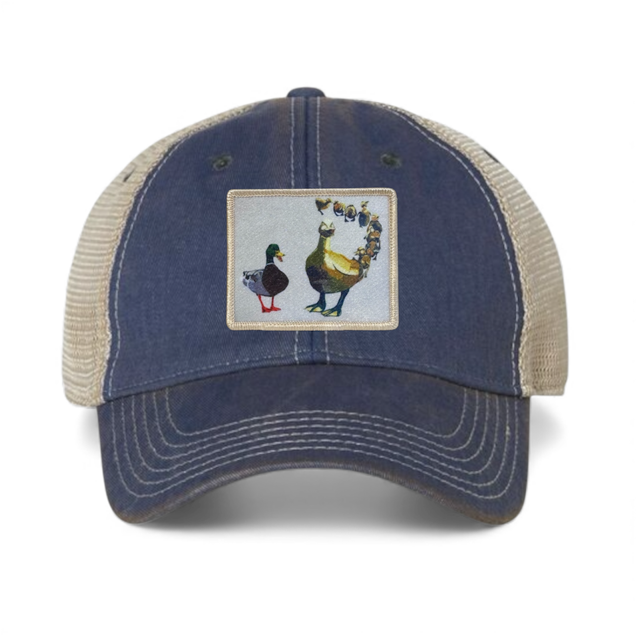 Navy/ Khaki Trucker Cap