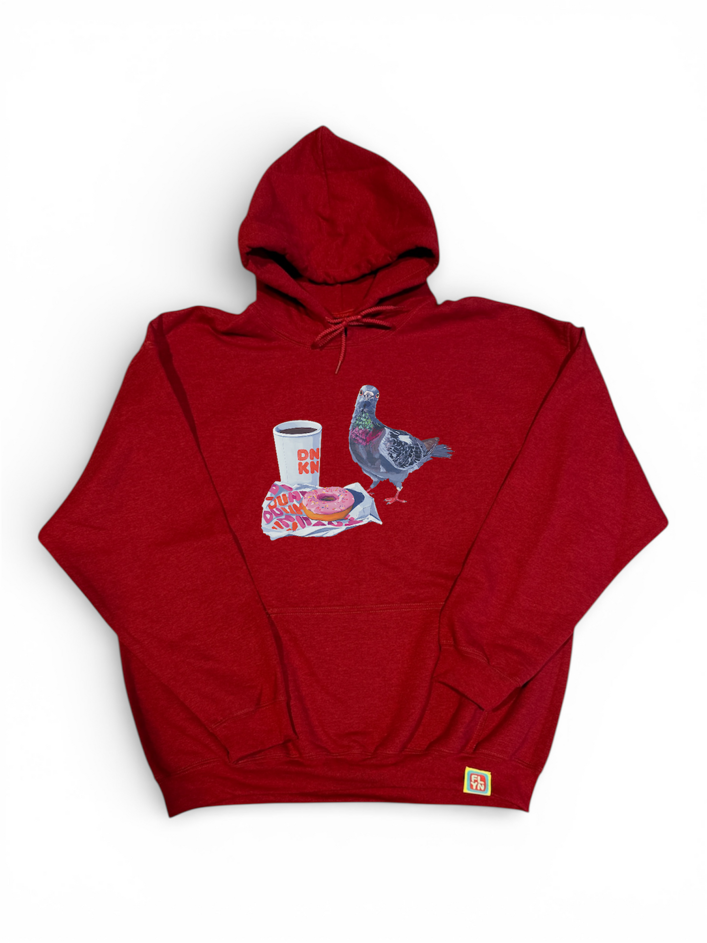 Pigeons run on Donuts 3XL Hoodie Choose your Color