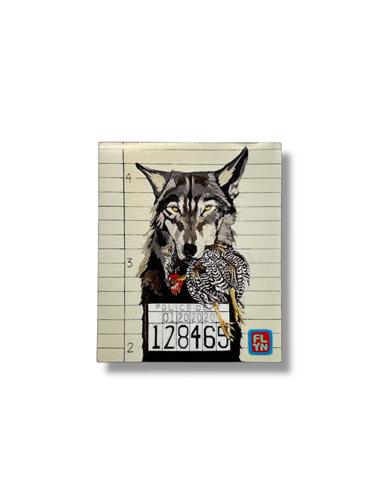 The Usual Suspects Wolf Magnet