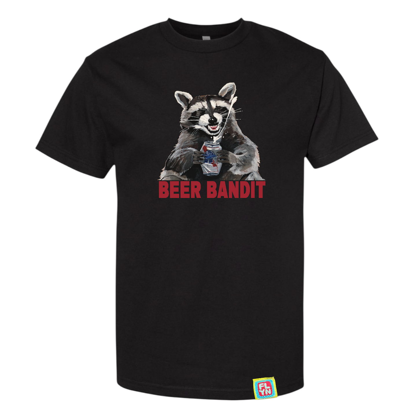 Beer Bandit black or olive t-shirt FlynHats