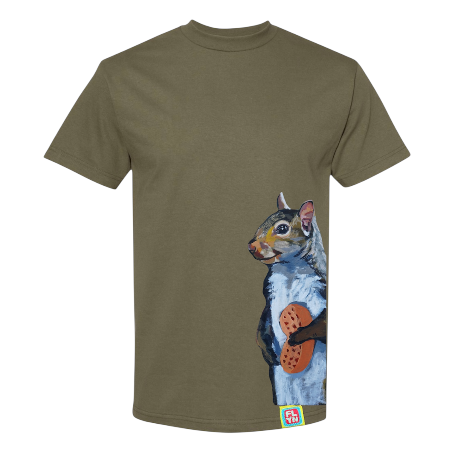 Peanut Squirrel t-shirt FlynHats