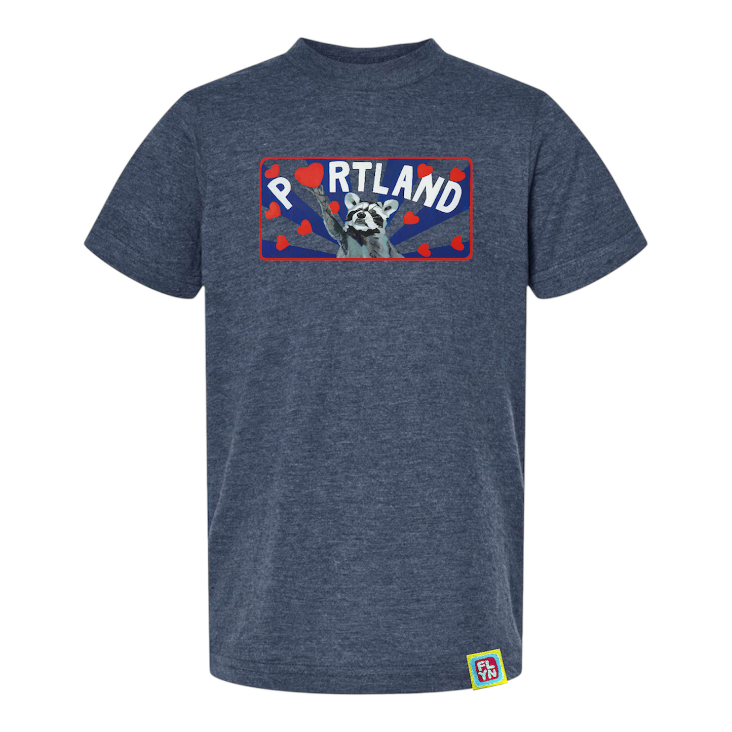 Portland Raccoon Youth Tshirt FlynHats