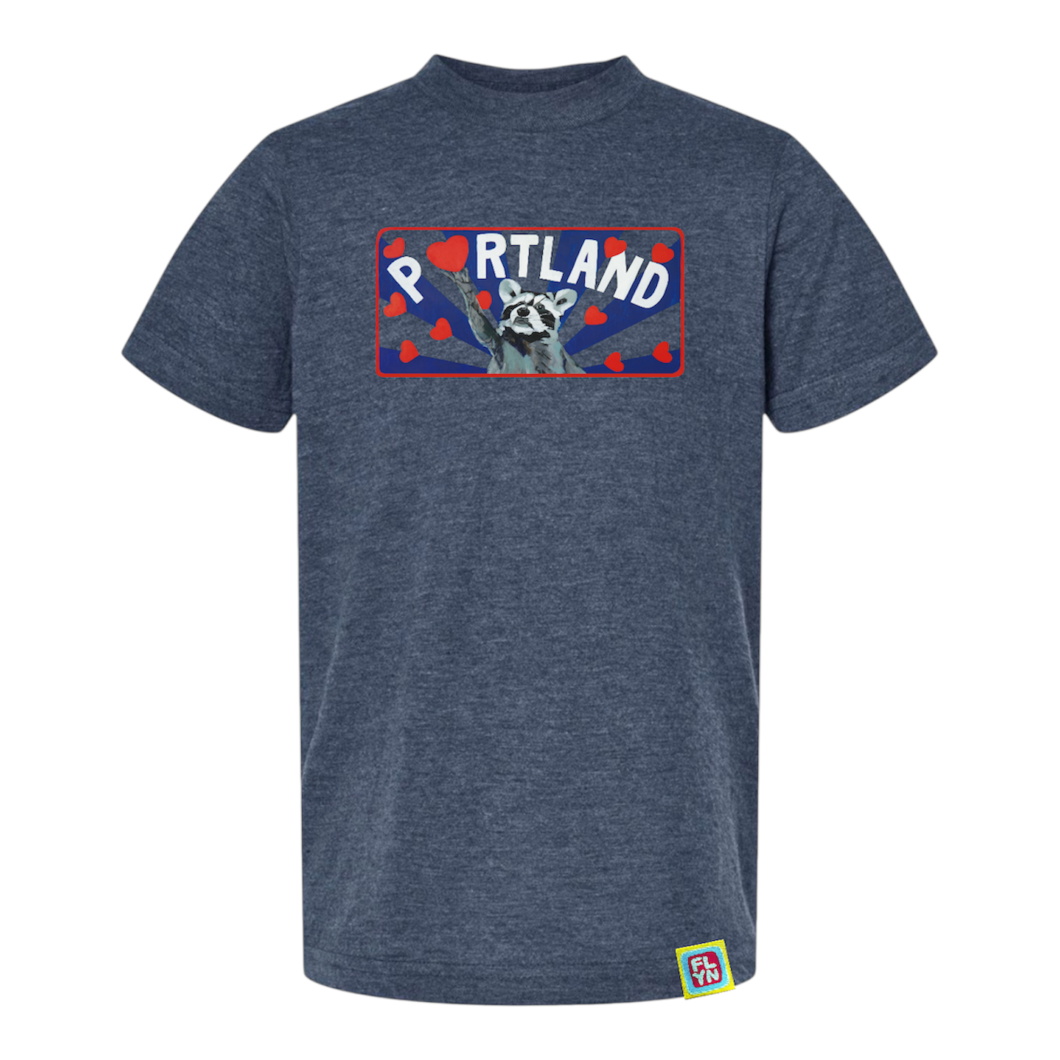 Portland Raccoon Youth Tshirt FlynHats