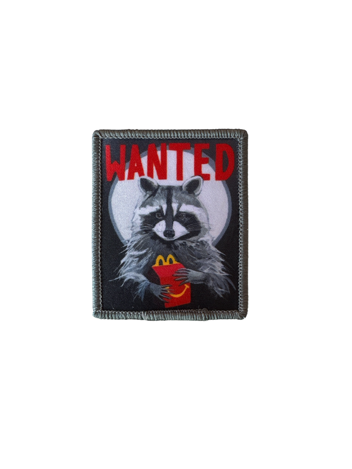 Wanted Raccoon Merino Wool Beanie - Black