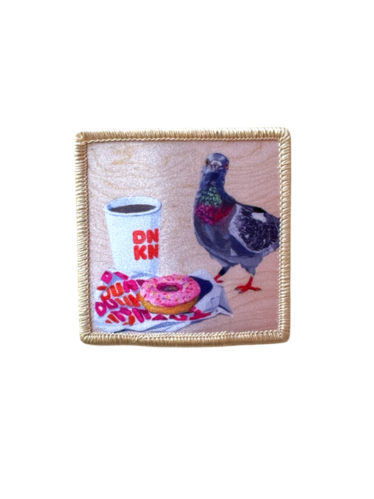 Pigeons Run on Donuts Merino Wool Beanie Hats Flyn Hats Black