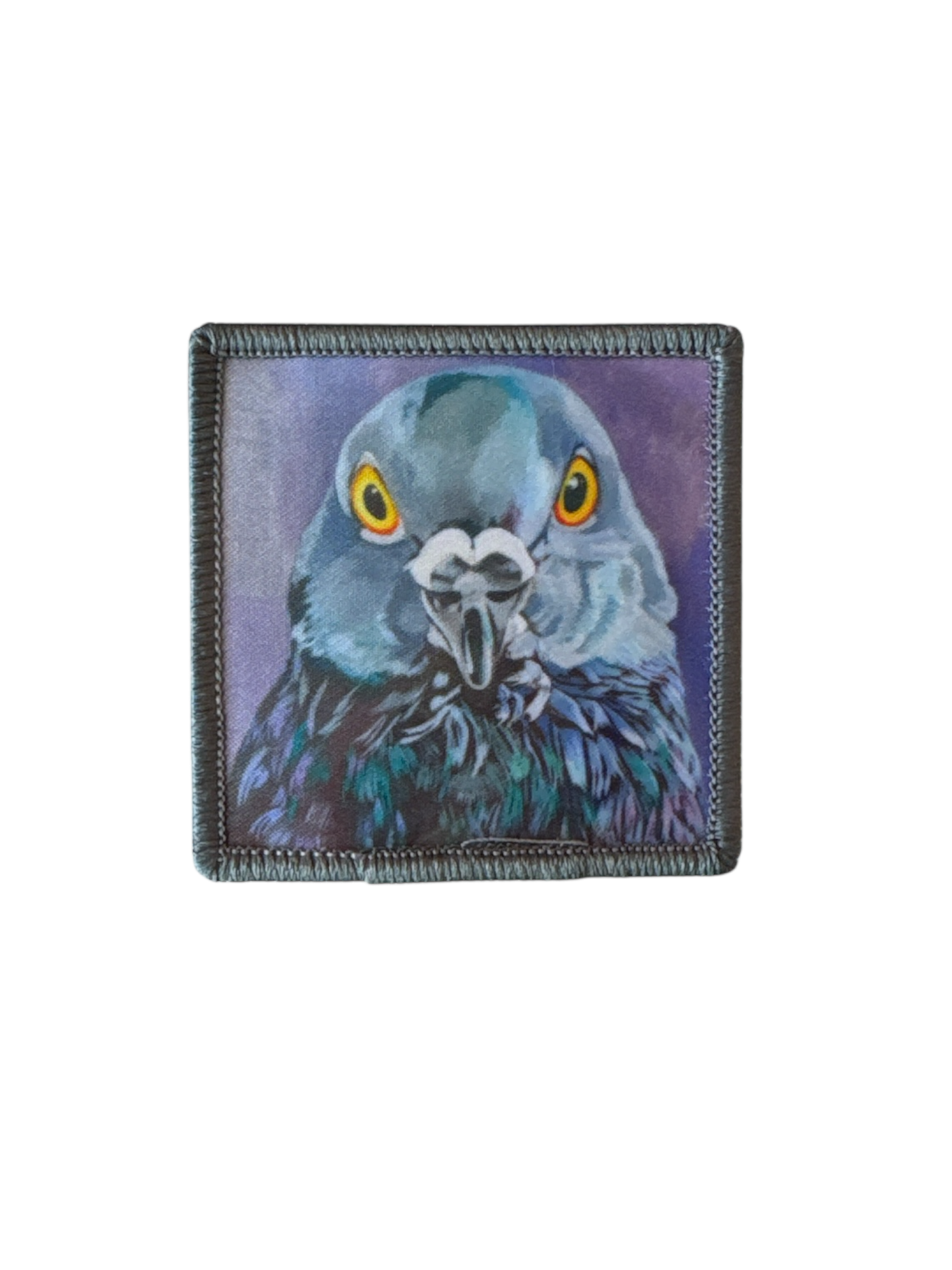 Blue Merino Wool Beanie Choose your patch