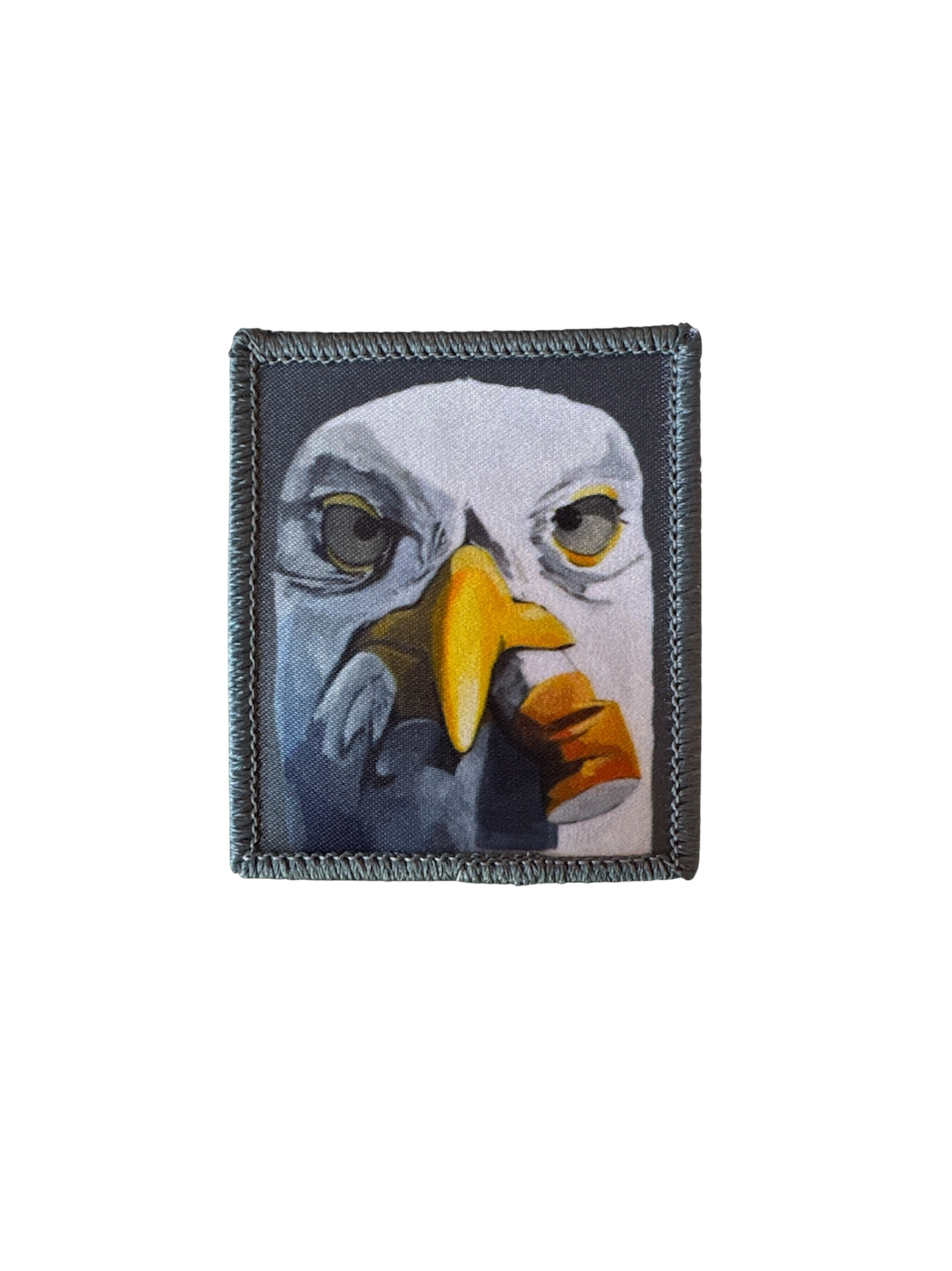 Blue Merino Wool Beanie Choose your patch