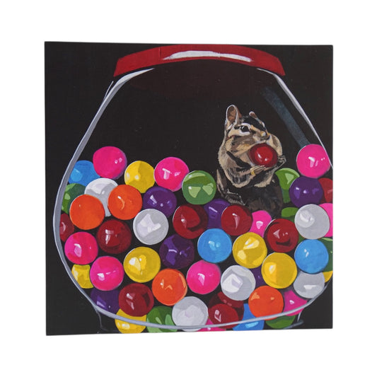 I'M IN GUYS! Chipmunk Card postcards FlynHats