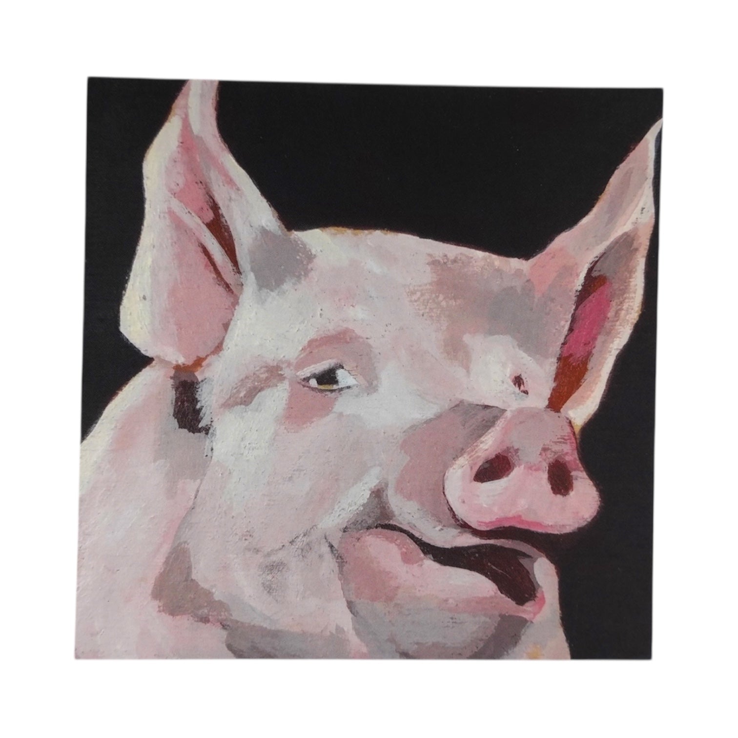 Piggie Mini Print / Card postcards Flyn Costello