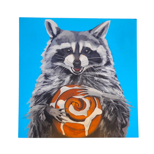 Cinnabun Mini Print / Card postcards Flyn Costello