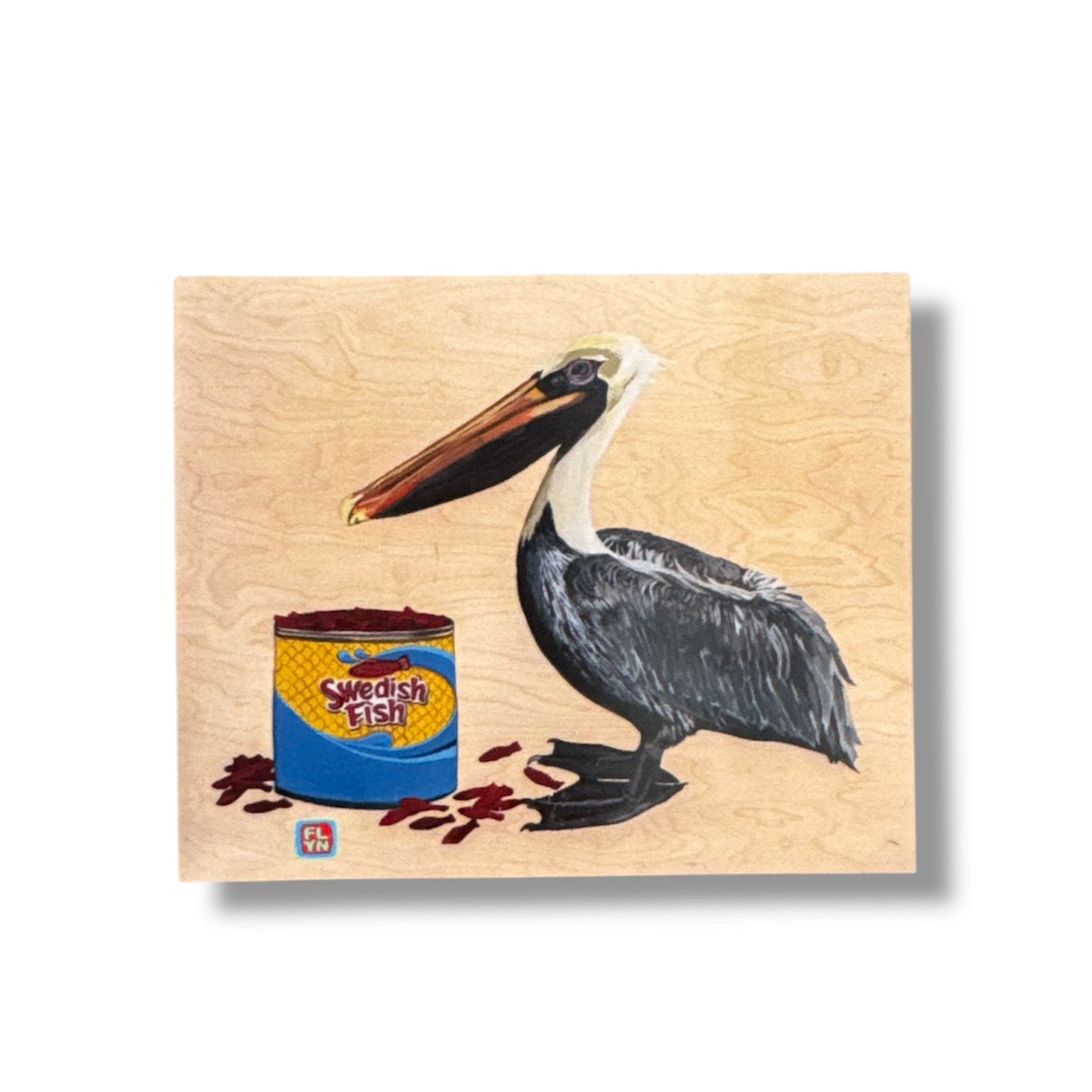 Gone Fishin' Pelican Magnet FlynHats