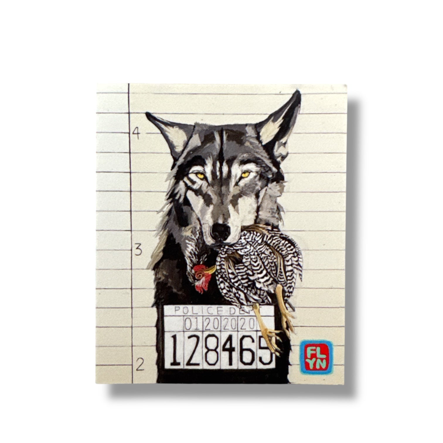 The Usual Suspects: Wolf Magnet FlynHats