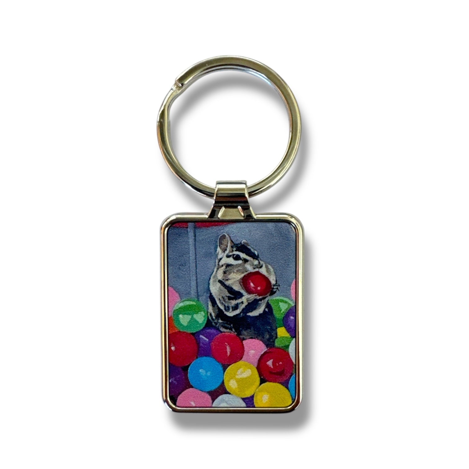 I'm in Guys! Chipmunk Keychain Keychain Flyn Costello