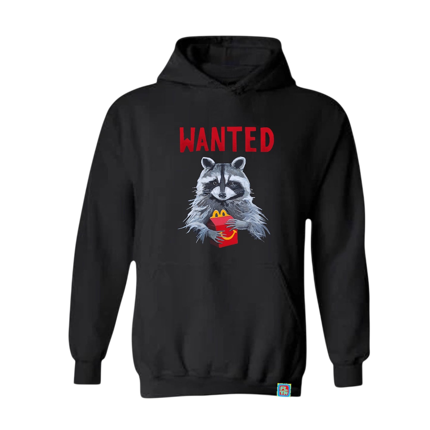 WANTED Raccoon Hoodie FlynHats