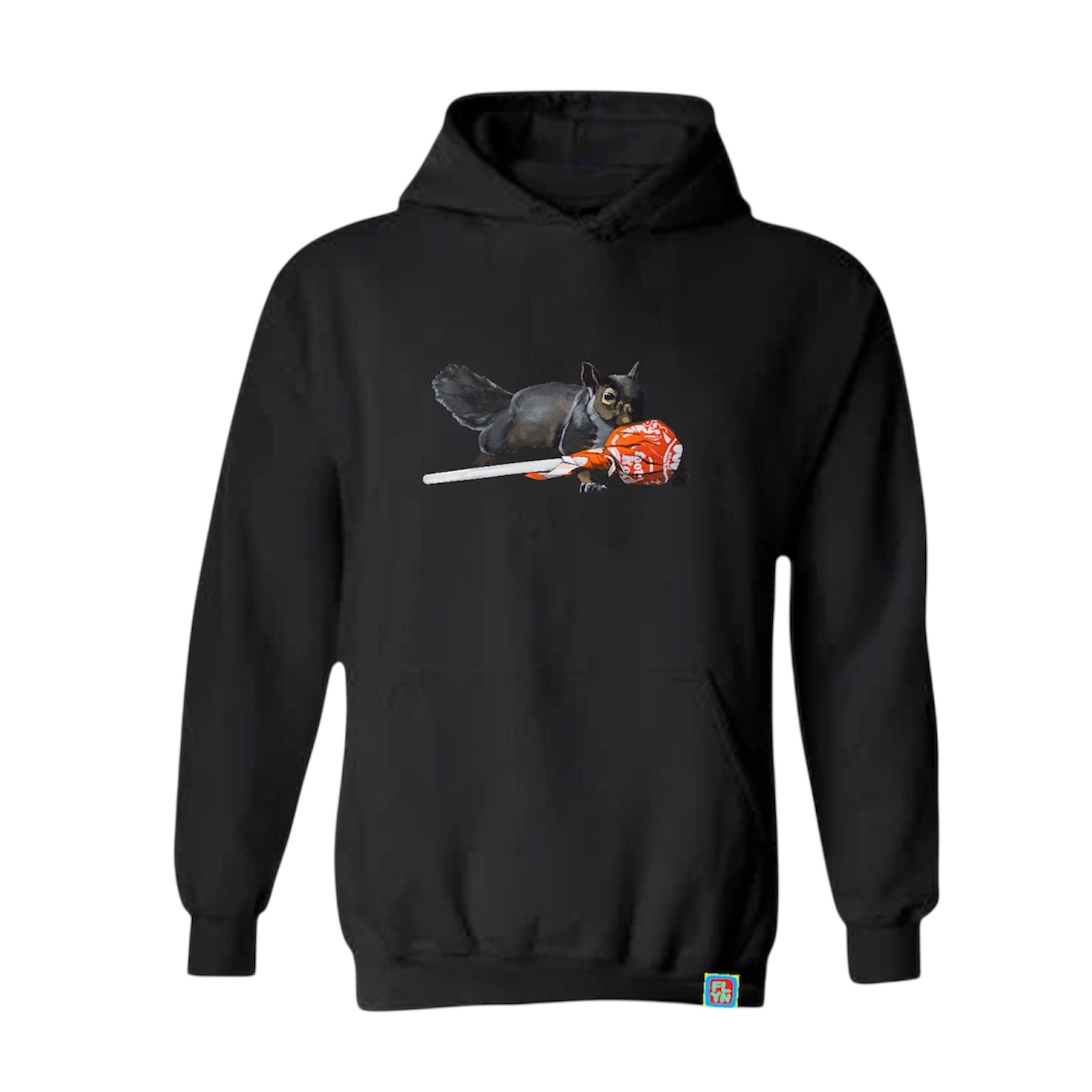 Secret Stash Squirrel Hoodie FlynHats