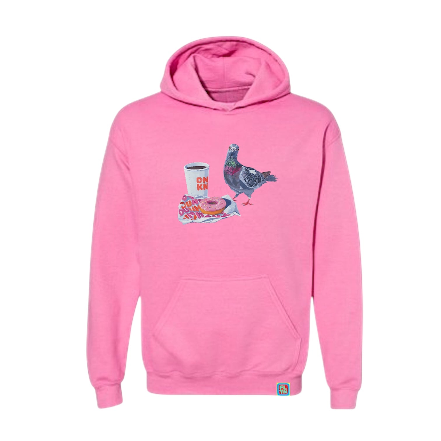 Pigeons Run On Donuts Hoodie FlynHats