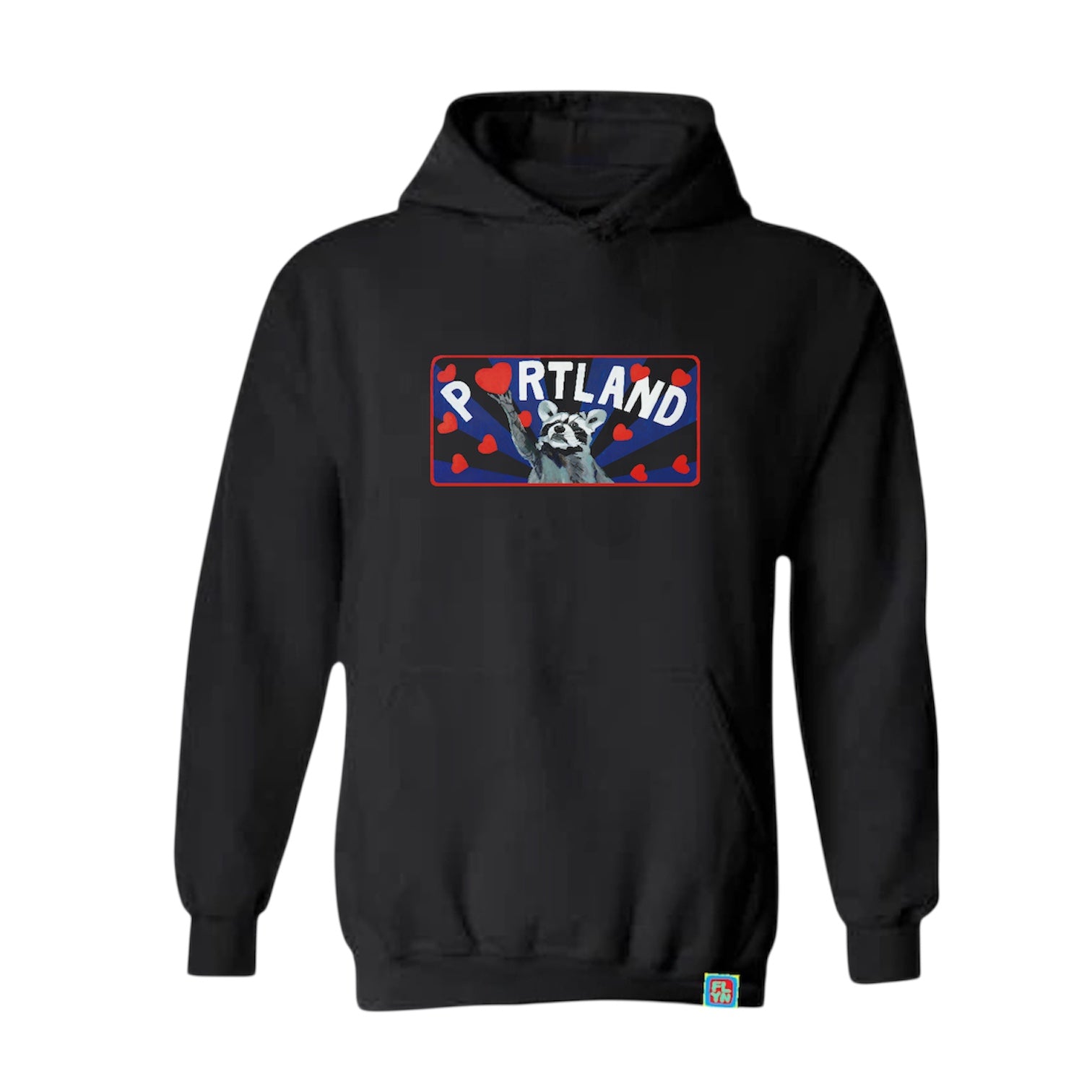 PORTLAND Raccoon Hoodie FlynHats