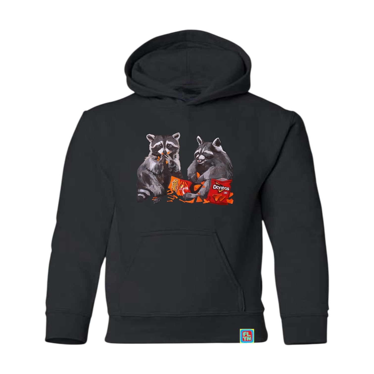 Junkfood Bandits Black Youth Hoodie FlynHats