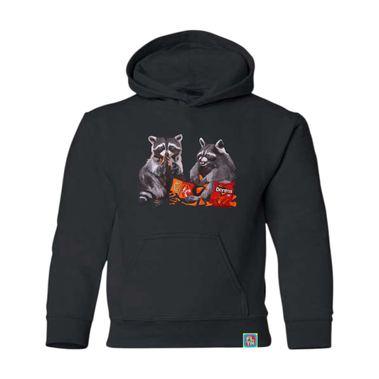 Junkfood Bandits Black Youth Hoodie FlynHats