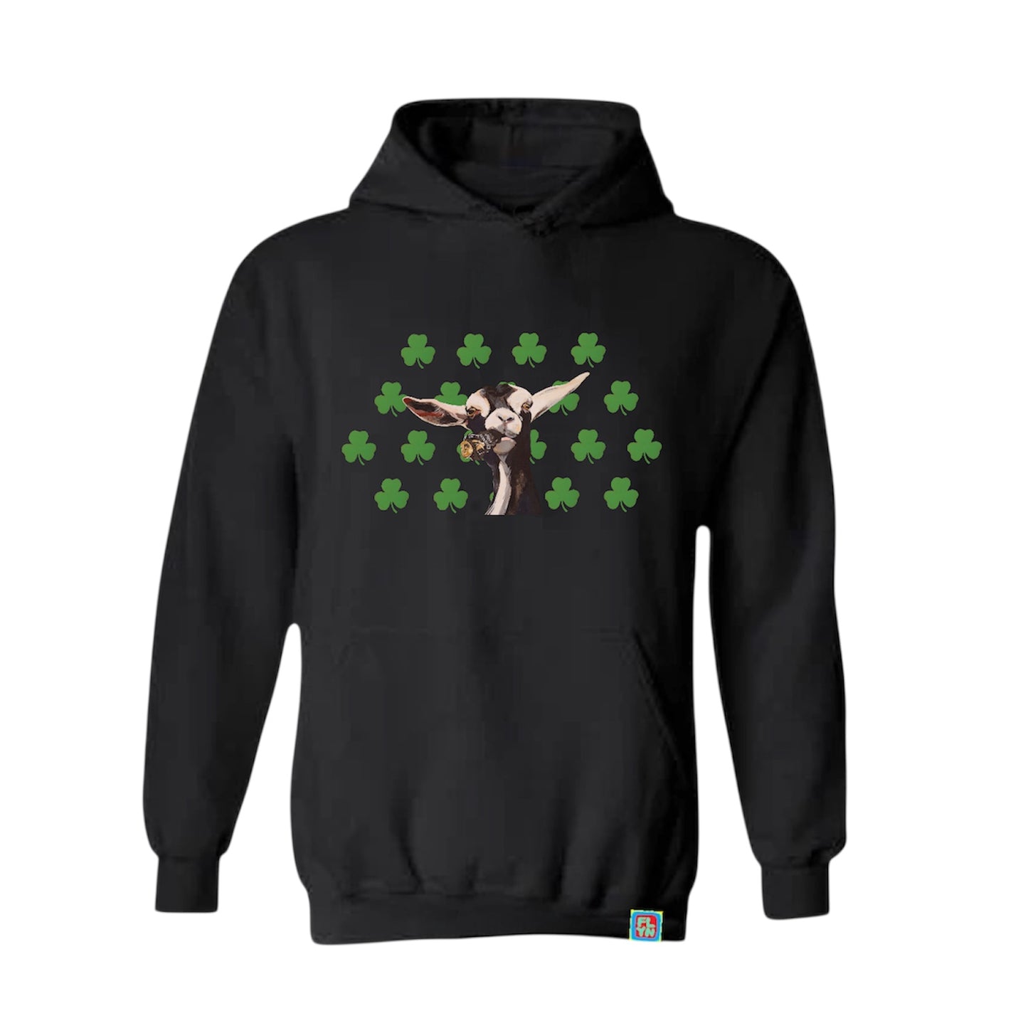 Can Crusher Goat Hoodie