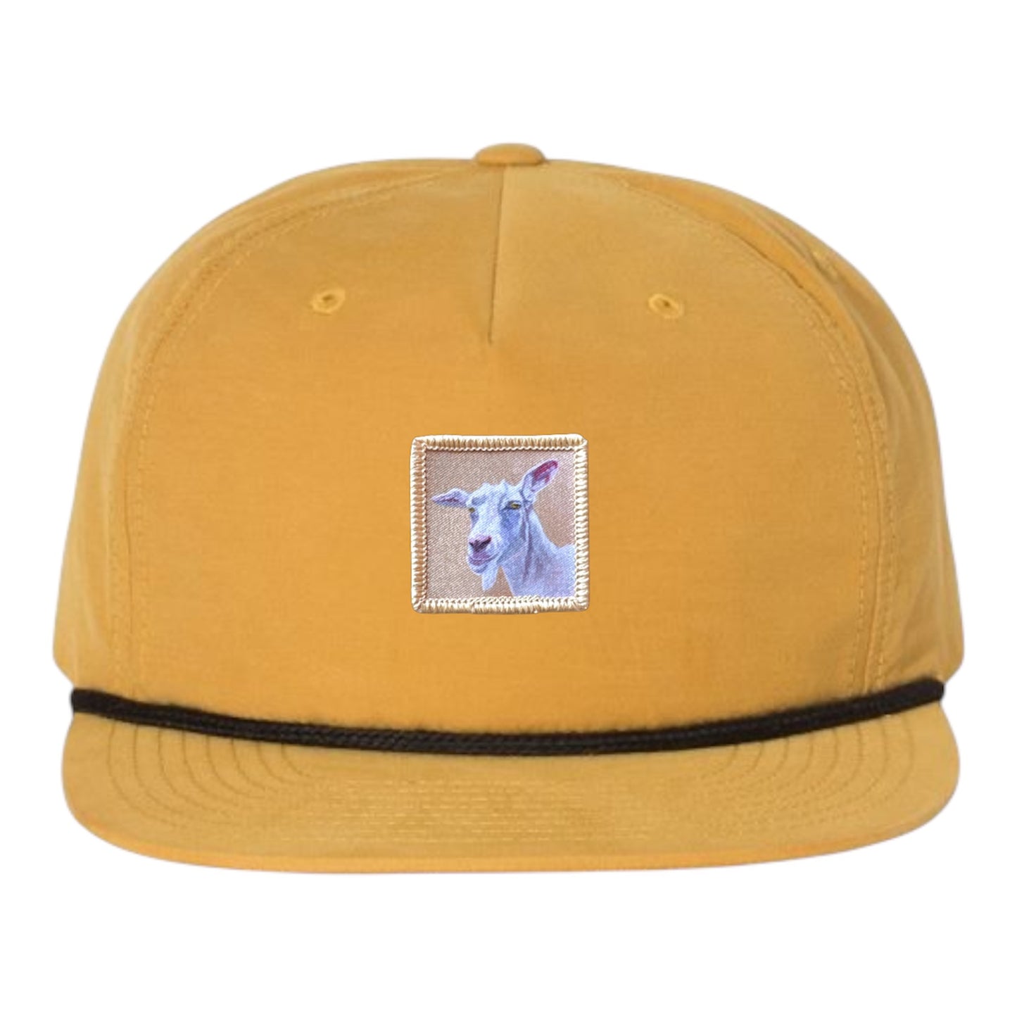 Biscuit/Black Rope Cap Hats FlynHats Little Goat