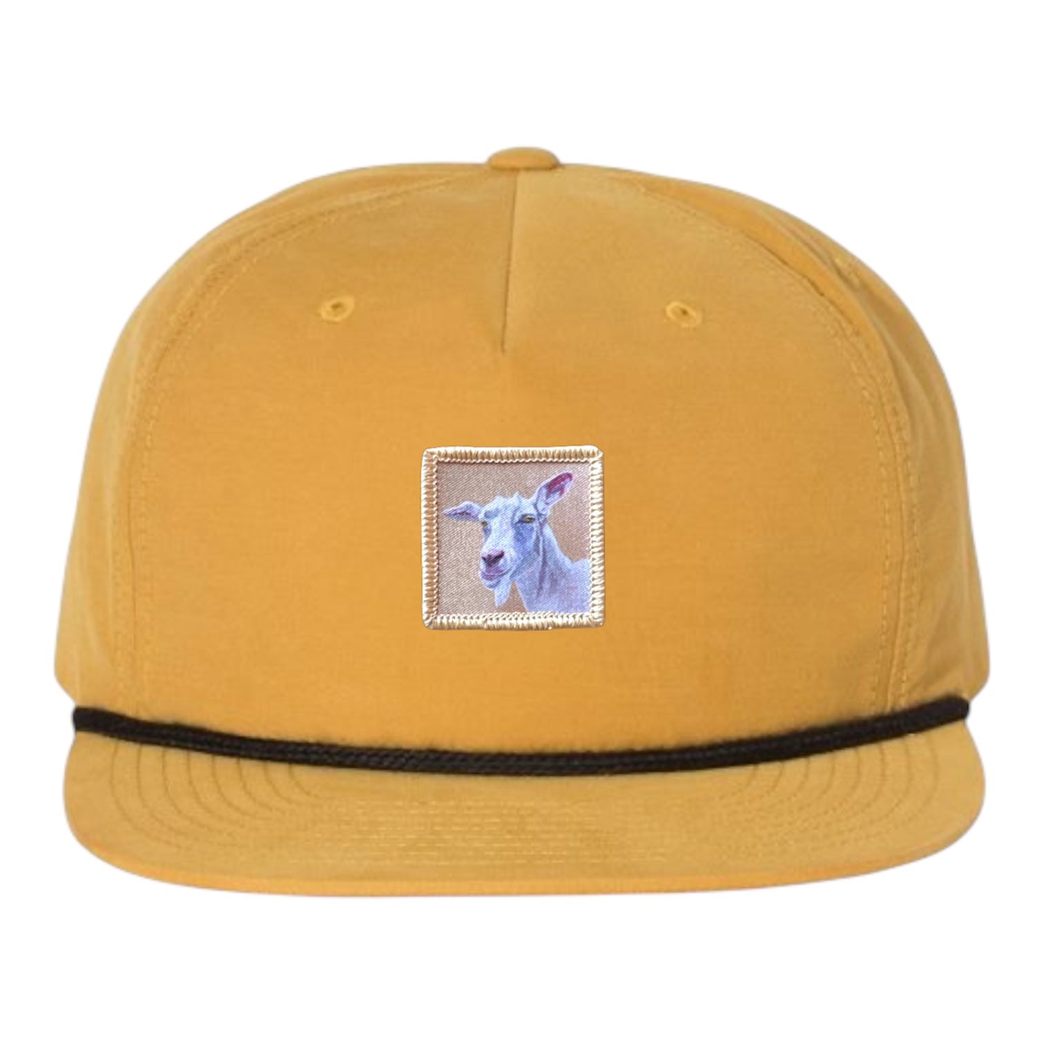 Biscuit/Black Rope Cap Hats FlynHats Little Goat