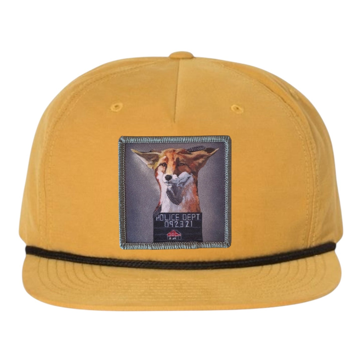 The Usual Suspects: Fox Rope Cap Hats FlynHats Biscuit/Black