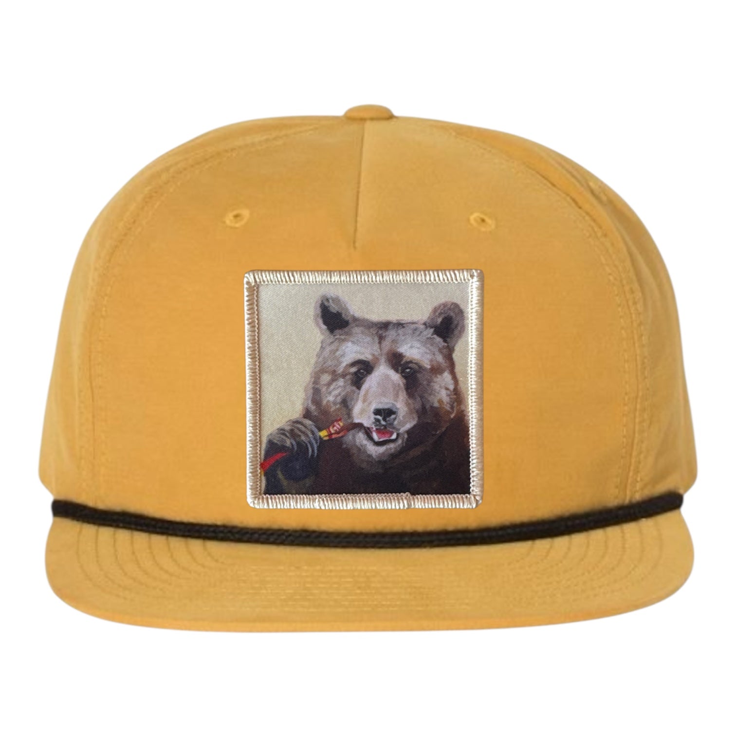 Biscuit/Black Rope Cap Hats FlynHats Slim Jimmy