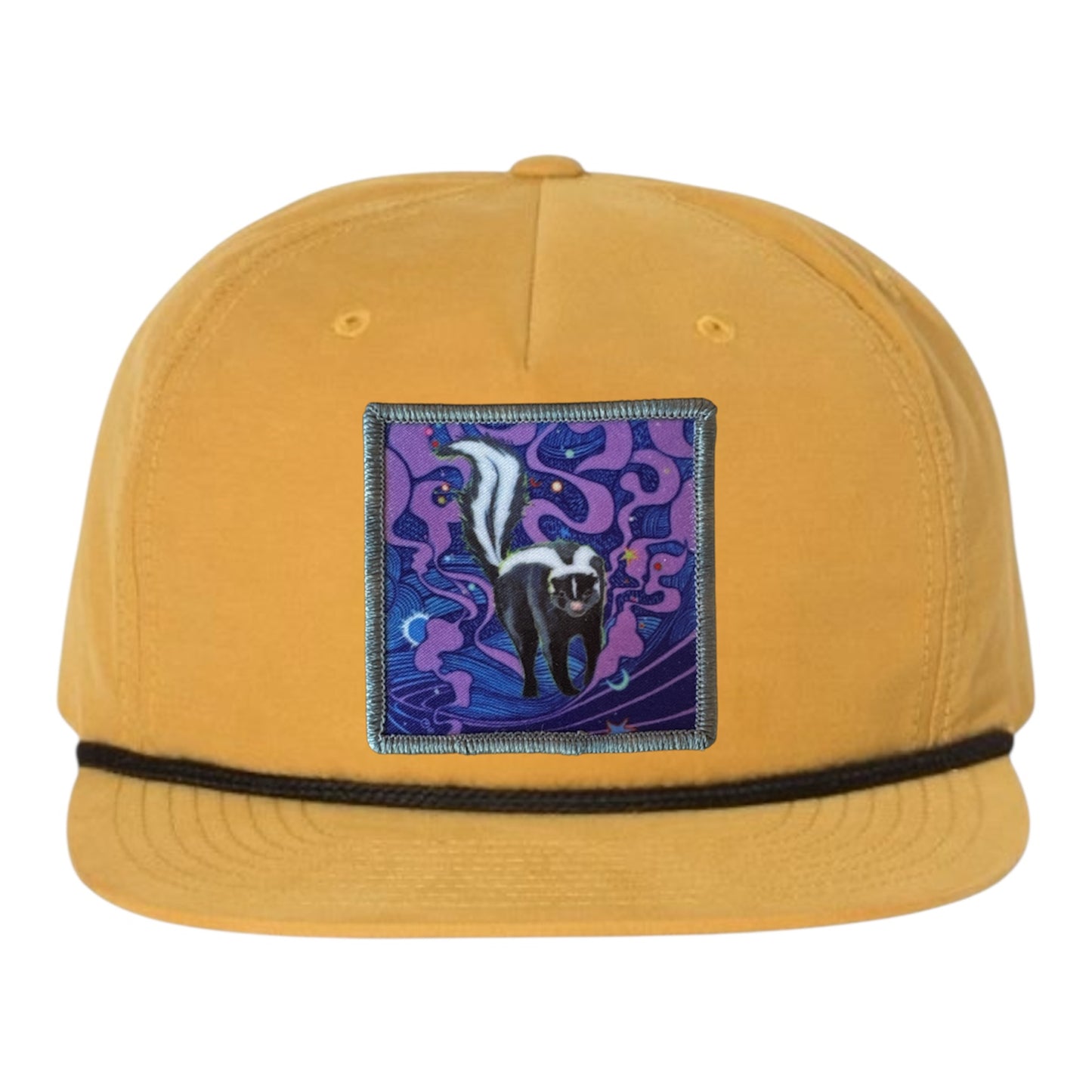 Biscuit/Black Rope Cap Hats FlynHats Skunky Haze