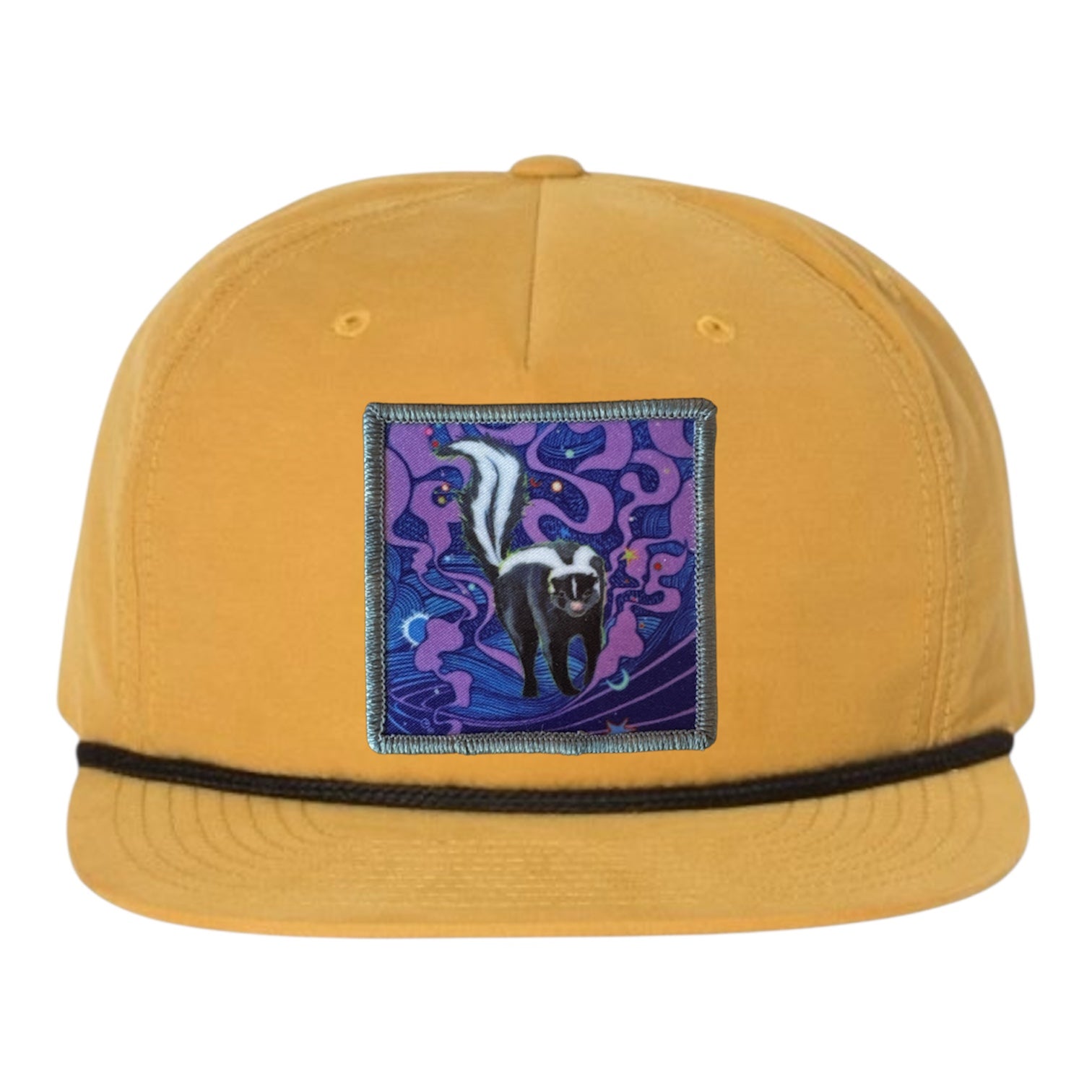 Biscuit/Black Rope Cap Hats FlynHats Skunky Haze