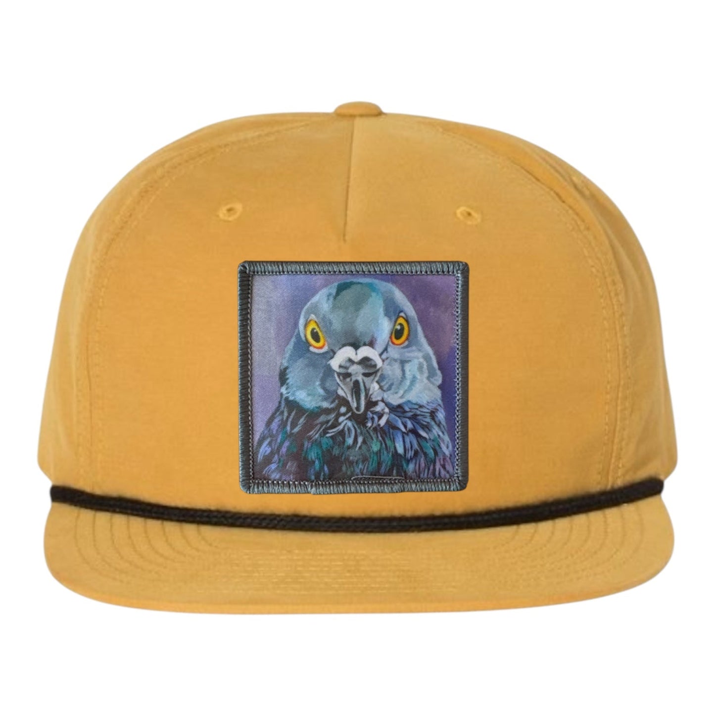 City Bird Rope Cap Hats FlynHats Biscuit/Black